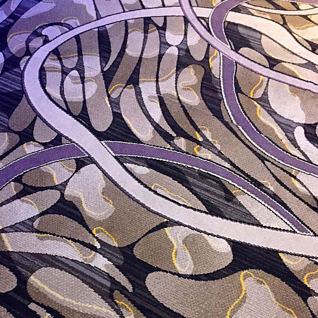 Aria casino carpet