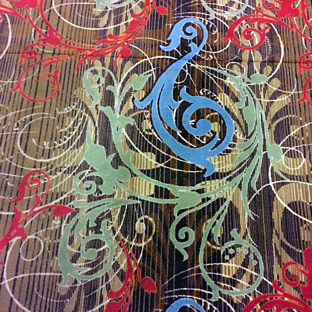 Binions casino carpet