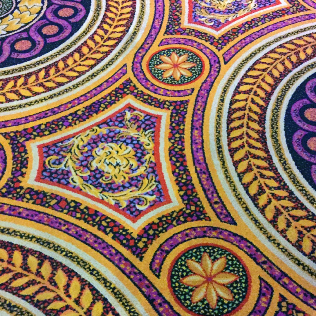 Caesars Palace casino carpet