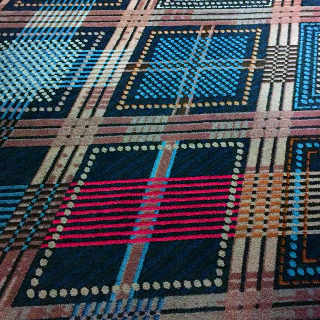 The Cosmopolitan casino carpet