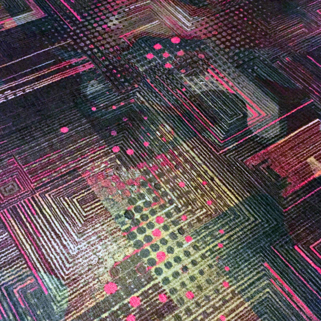 Flamingo casino carpet