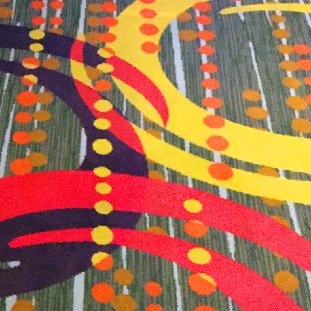 The Linq casino carpet