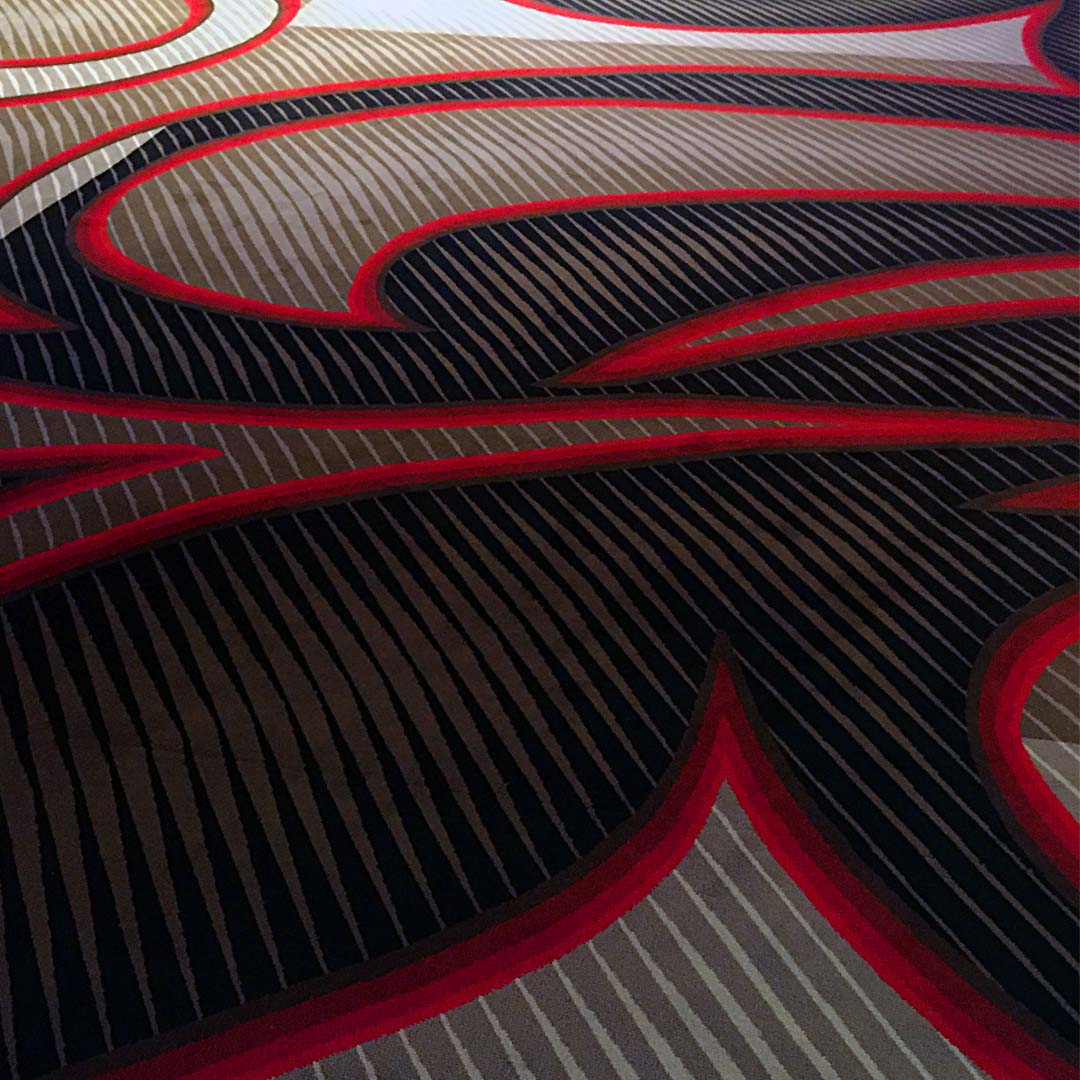 M Resort casino carpet