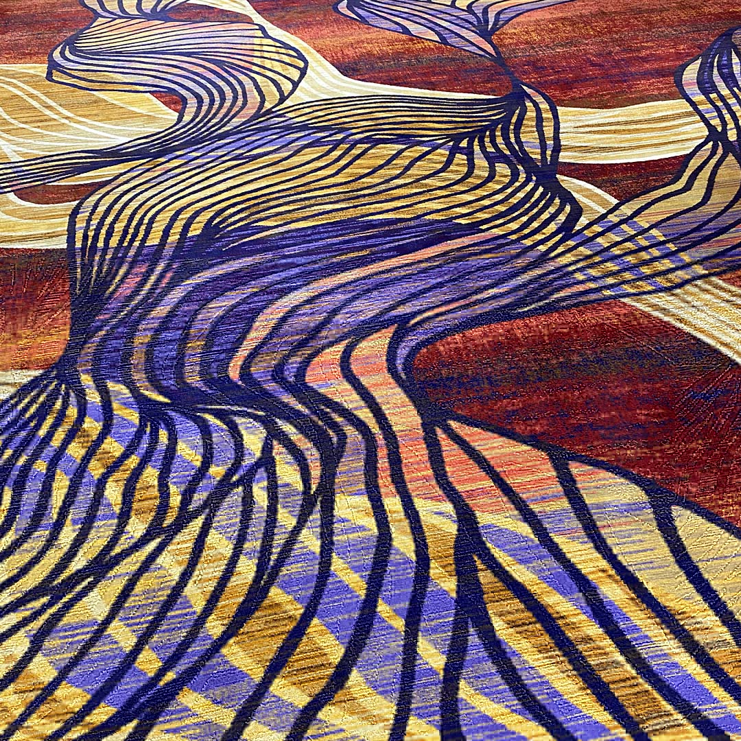 Sahara casino carpet