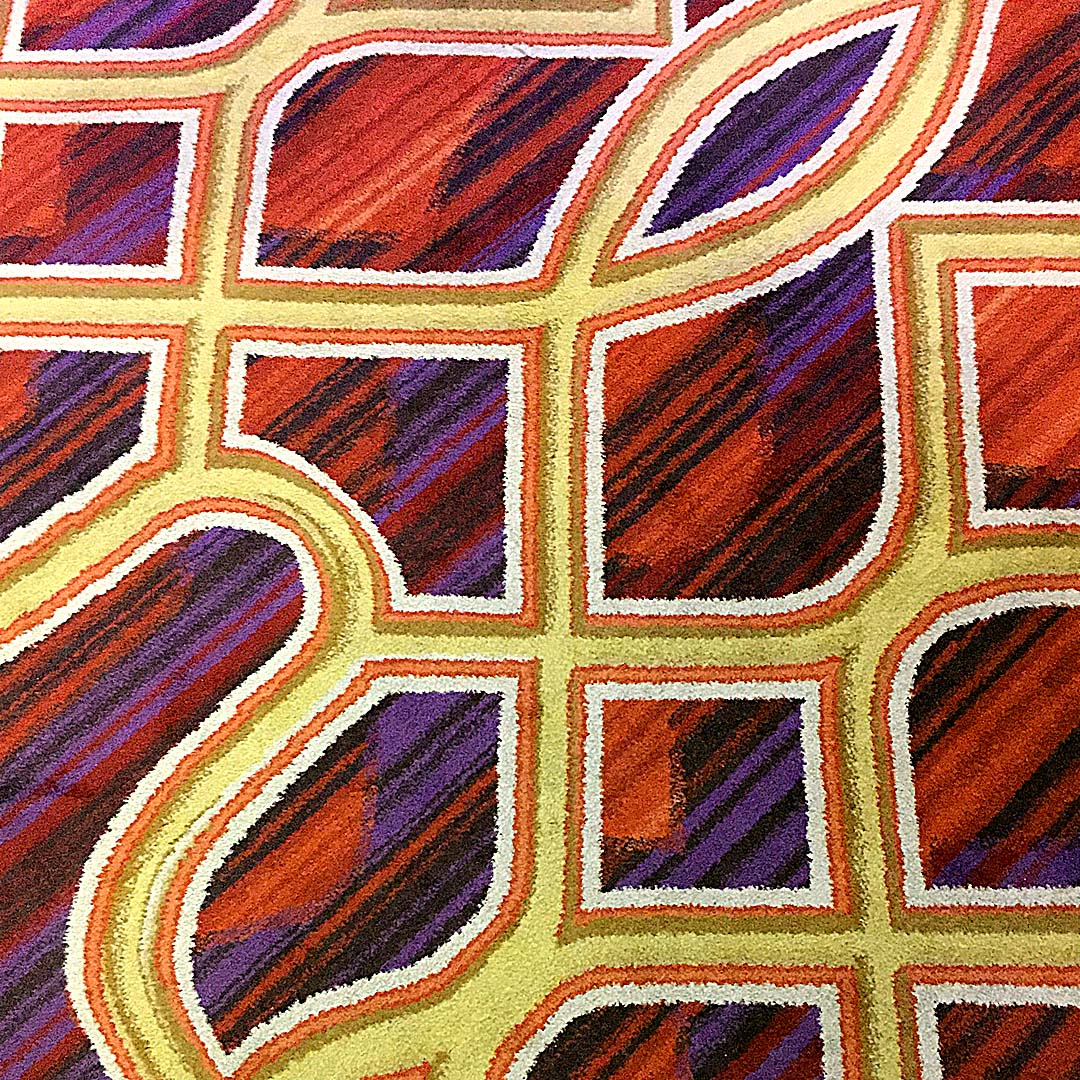 The Venetian casino carpet