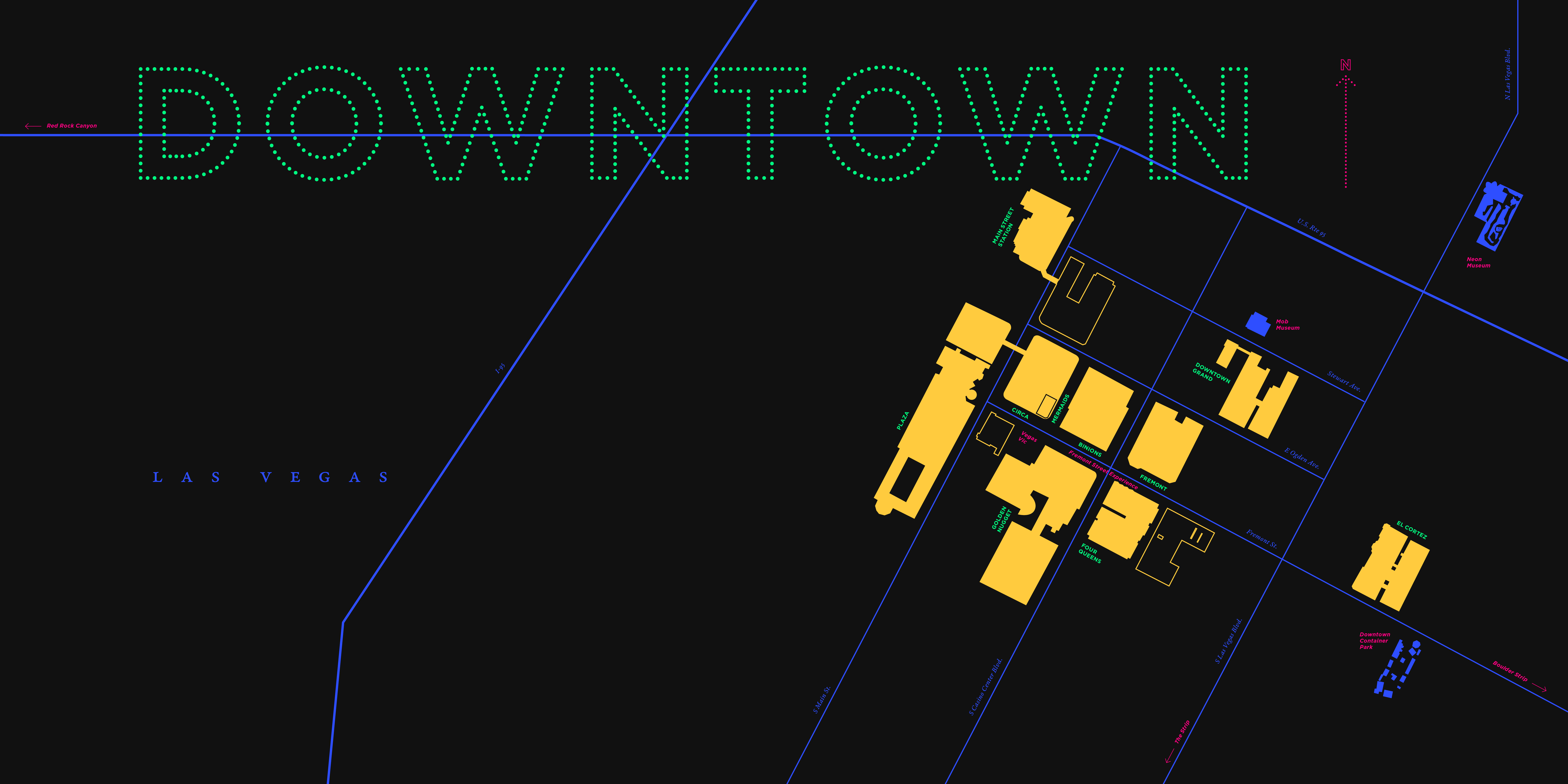 Downtown map