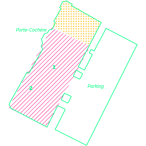 El Cortez map