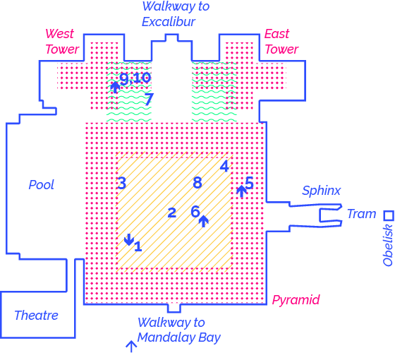 Luxor map