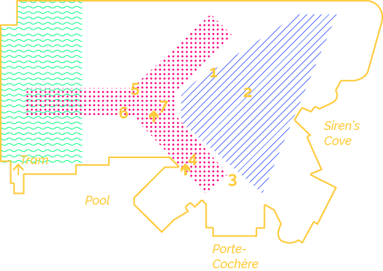 Treasure Island map