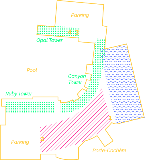 Virgin | Mohegan Sun map